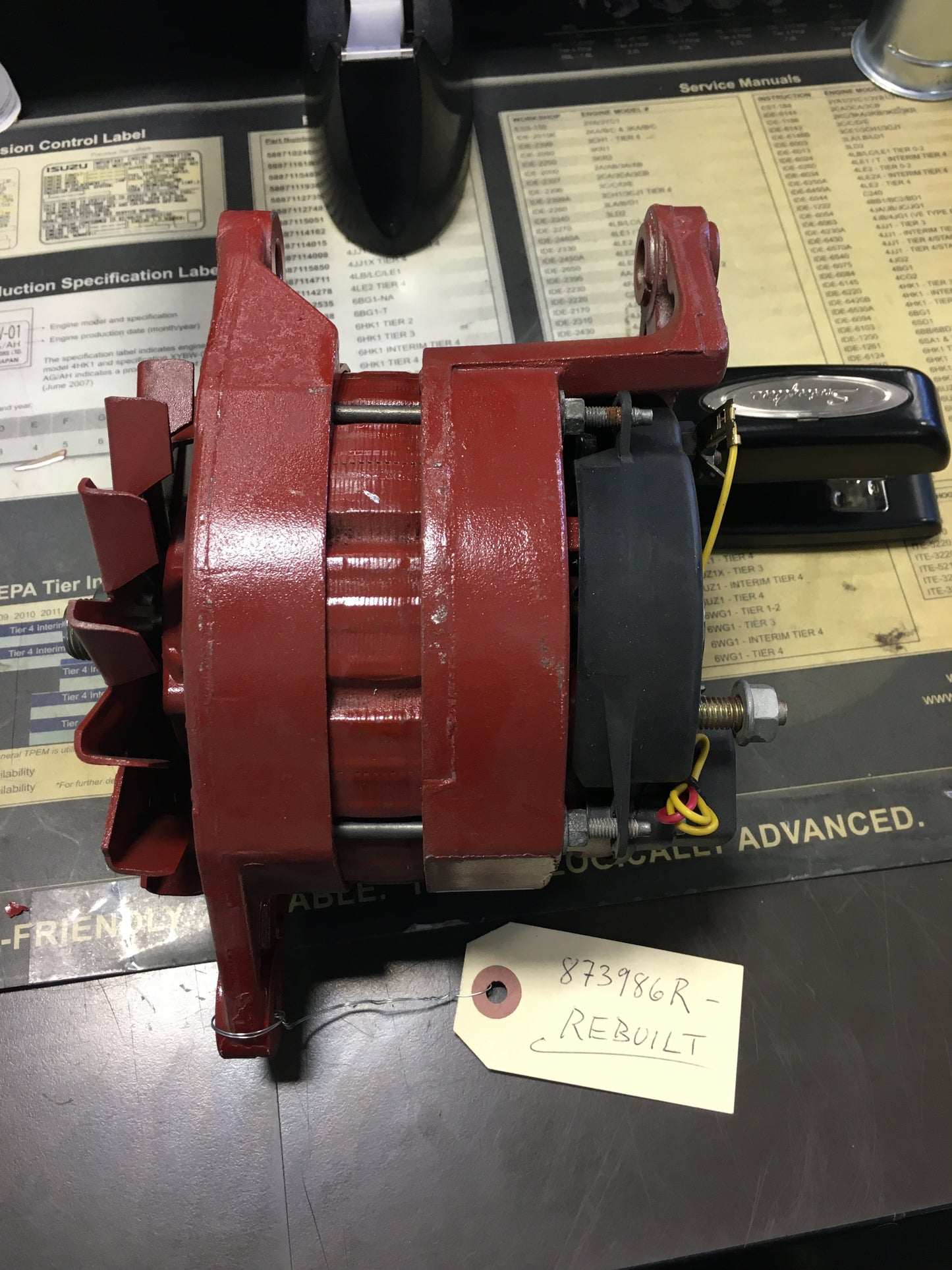 Volvo Penta Alternator 873986 - Remanufactured