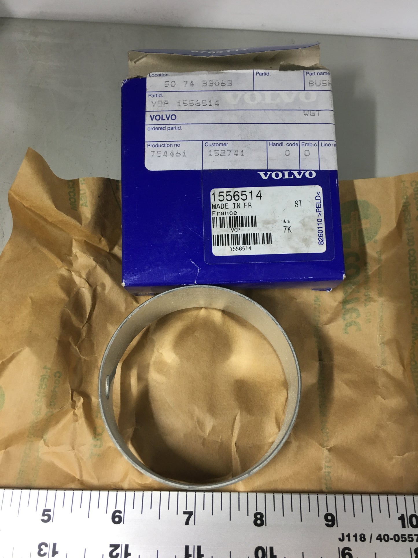Volvo Penta Bushing 1556514