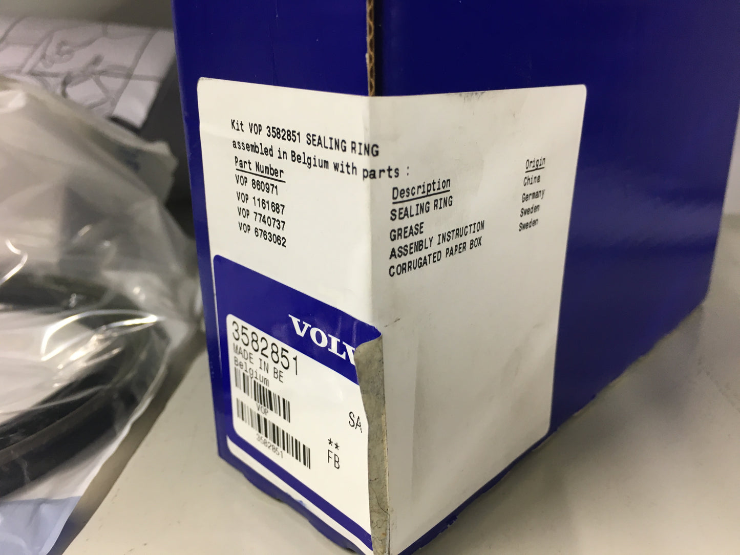 Volvo Penta Sealing Ring Kit 3582851