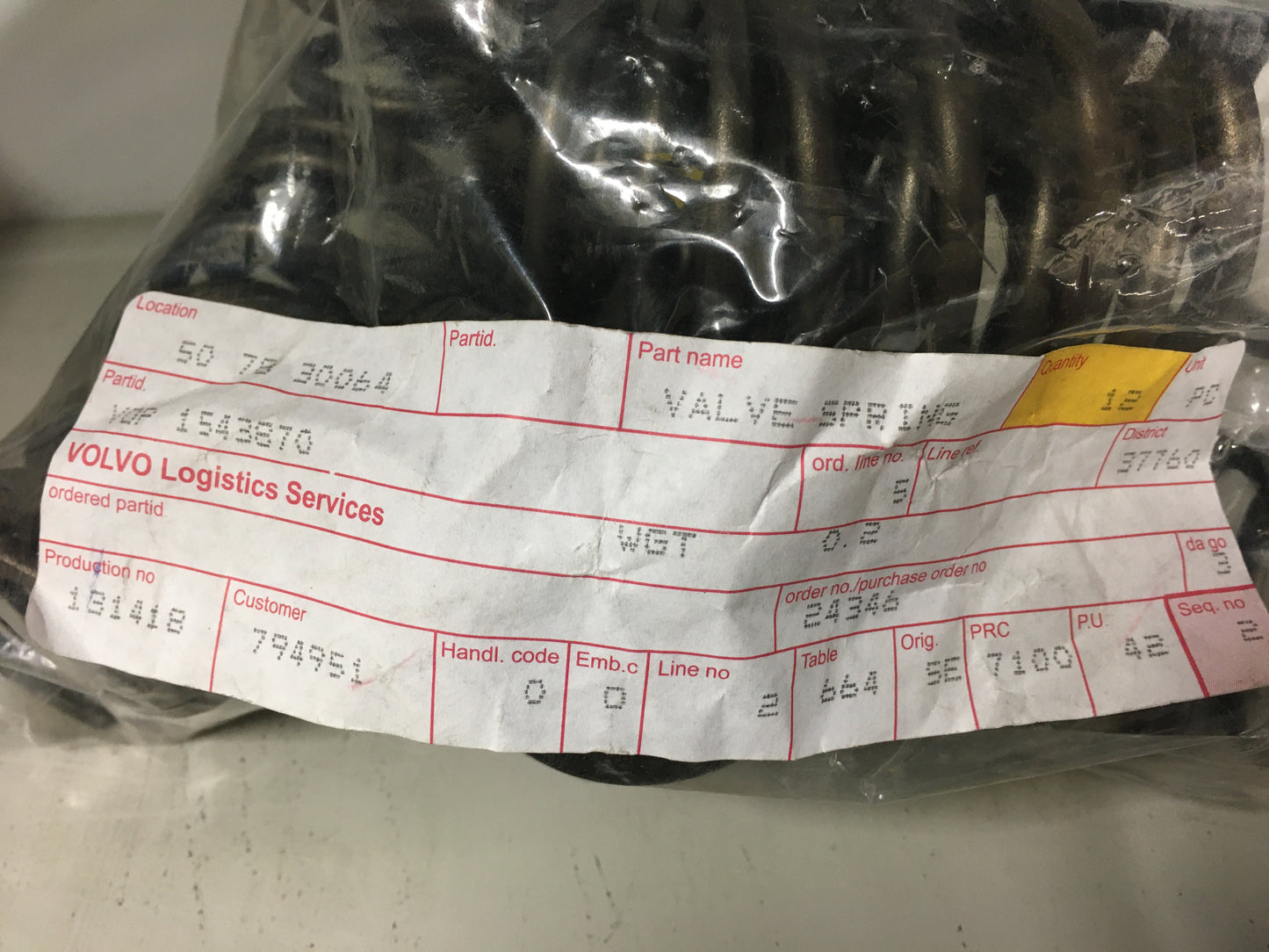 Volvo Penta Valve Spring 1543870