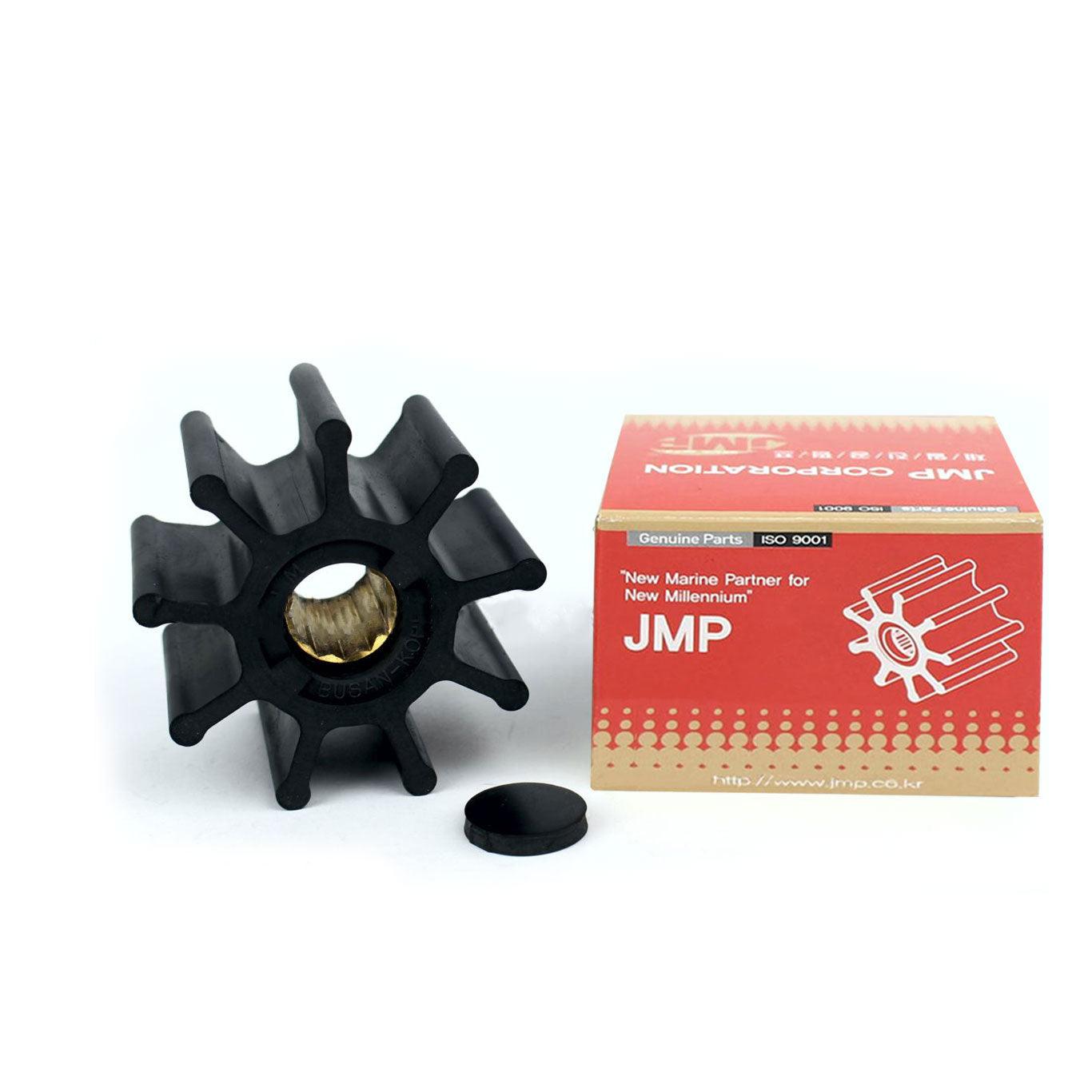 JMP Marine Flexible Impeller Kit #8000-01K. Replaces Jabsco 836-0001, 836-0001P, Johnson 09-1029B, CAT 1L4774, Cummins 160596, 166758, 556540, 556850.