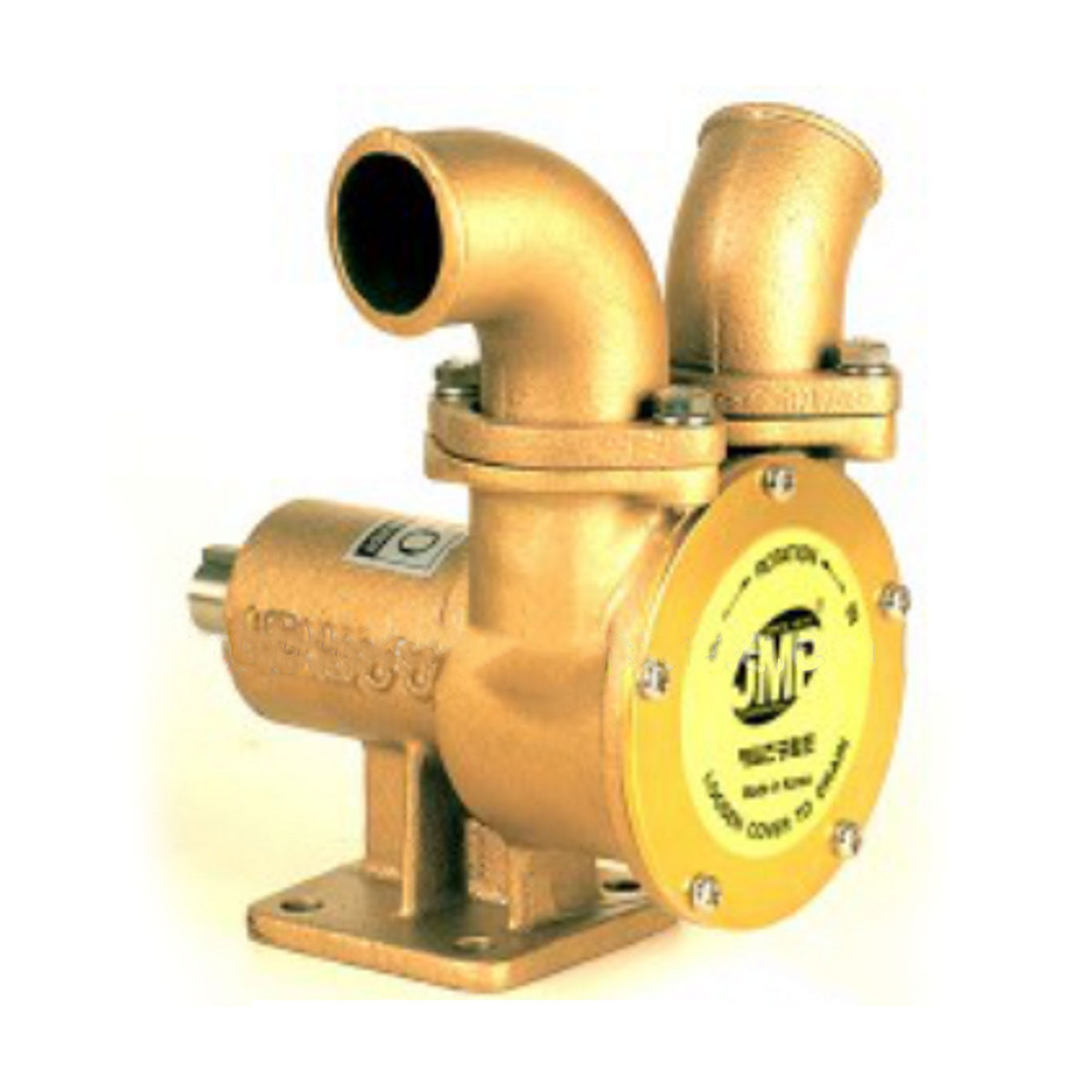 JMP Marine General Multi-Purpose Fluid Transfer Pump #JPR-40UF. 1.5" Flange Ports, 268 L/min, Mechanical Seal, 22mm Stainless Shaft.