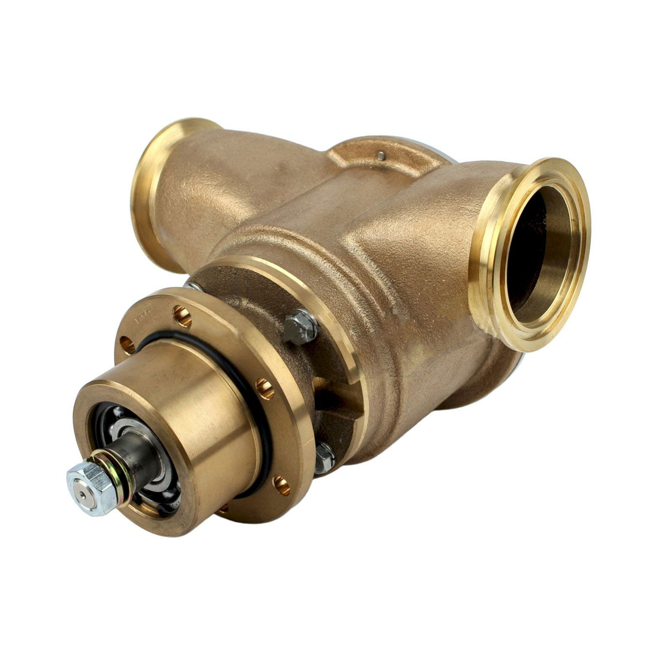 JMP Marine Detroit Diesel Replacement Engine Cooling Raw Water Pump (Replaces Detroit Diesel Seawater Pump p/n(s), Detroit Diesel 23525200, 23522735, 23535447).