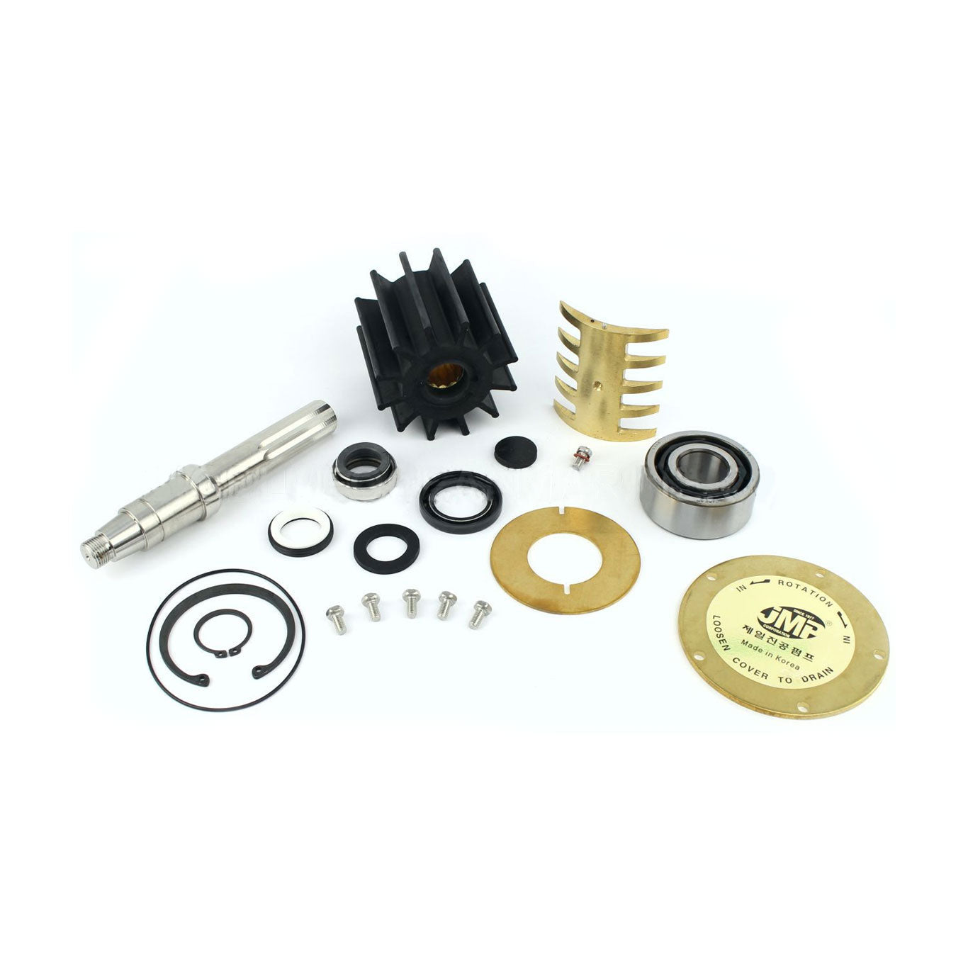 JMP Marine Scania Engine Cooling Seawater Pump Major Service Kit (For JPR-SC50IF Scania Replacement Pump).