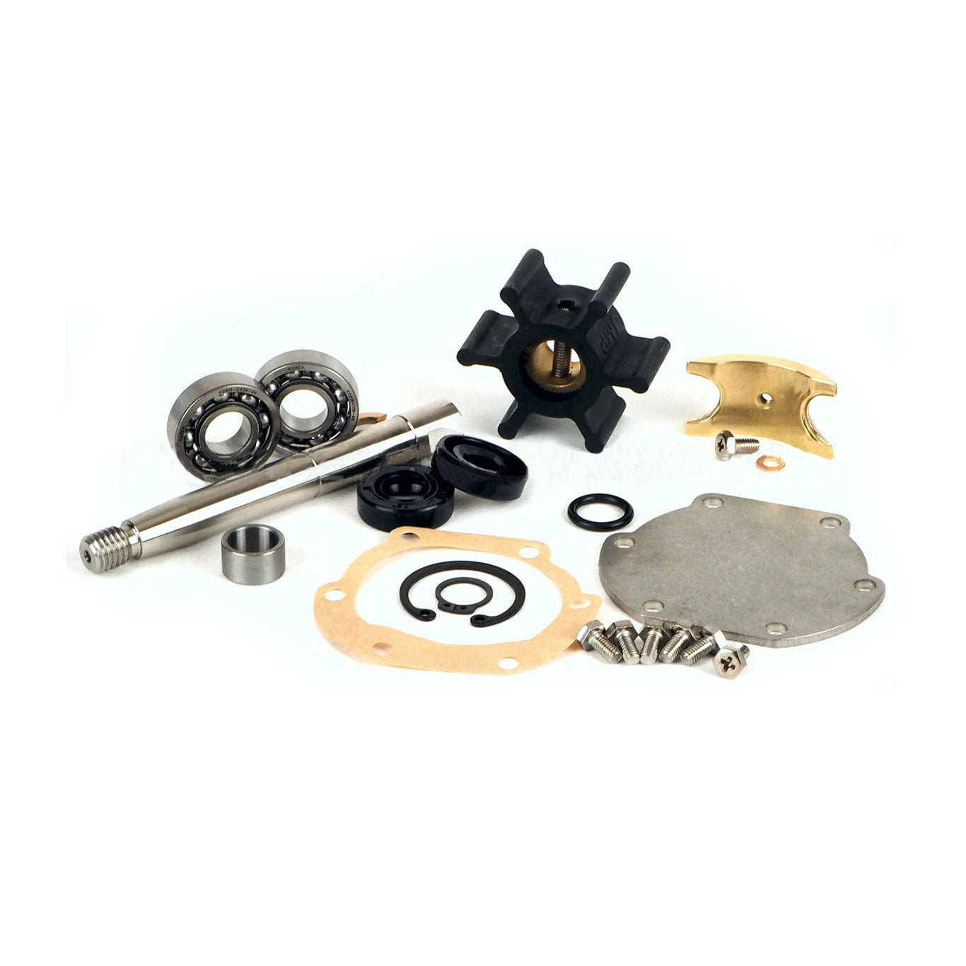 JMP Marine Major Kit #JSK0092 can be used to service both JMP Marine & OEM / Genuine engine cooling raw water pumps. JMP Marine uses the highest grade of materials.