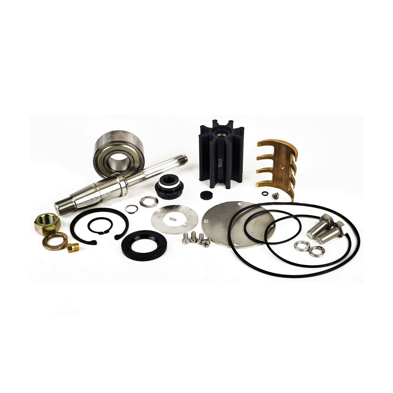 JMP Marine Volvo Penta Engine Cooling Seawater Pump Major Service Kit (Services JPR-VP0090D, Volvo Penta 21380886, 3819485).