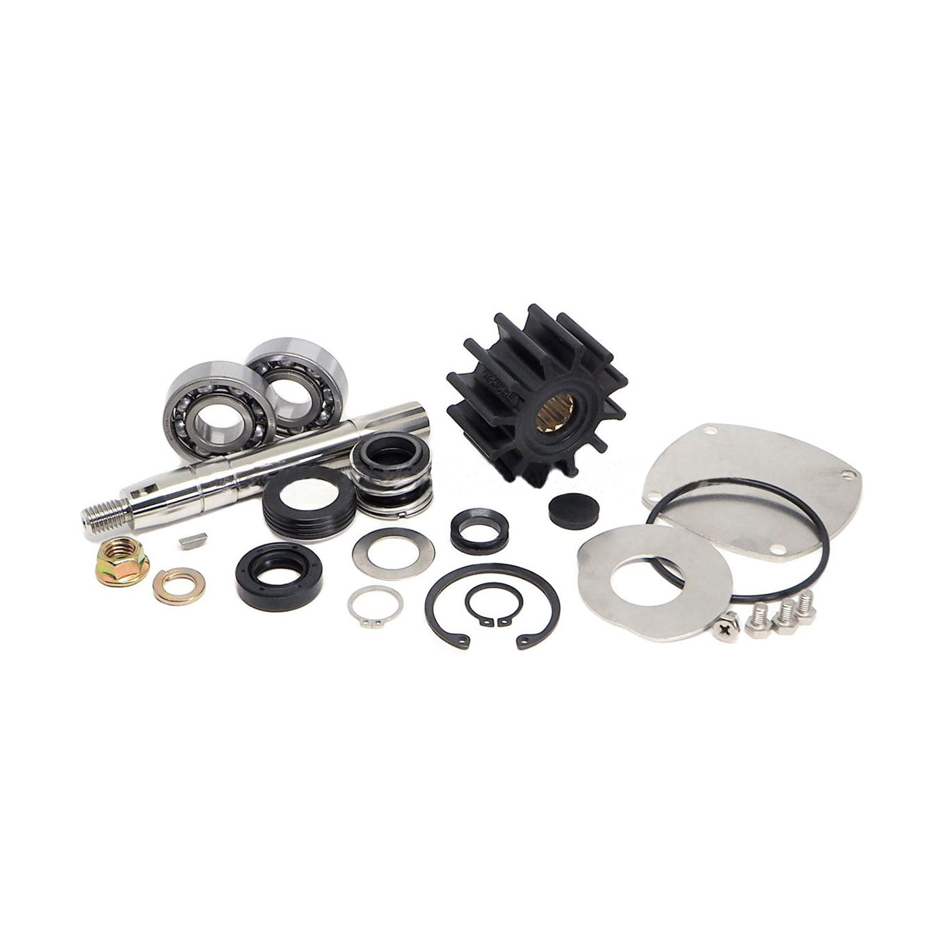JMP Marine Minor Kit #JSK0130 can be used to service both JMP Marine & OEM / Genuine engine cooling raw water pumps. JMP Marine uses the highest grade of materials.
