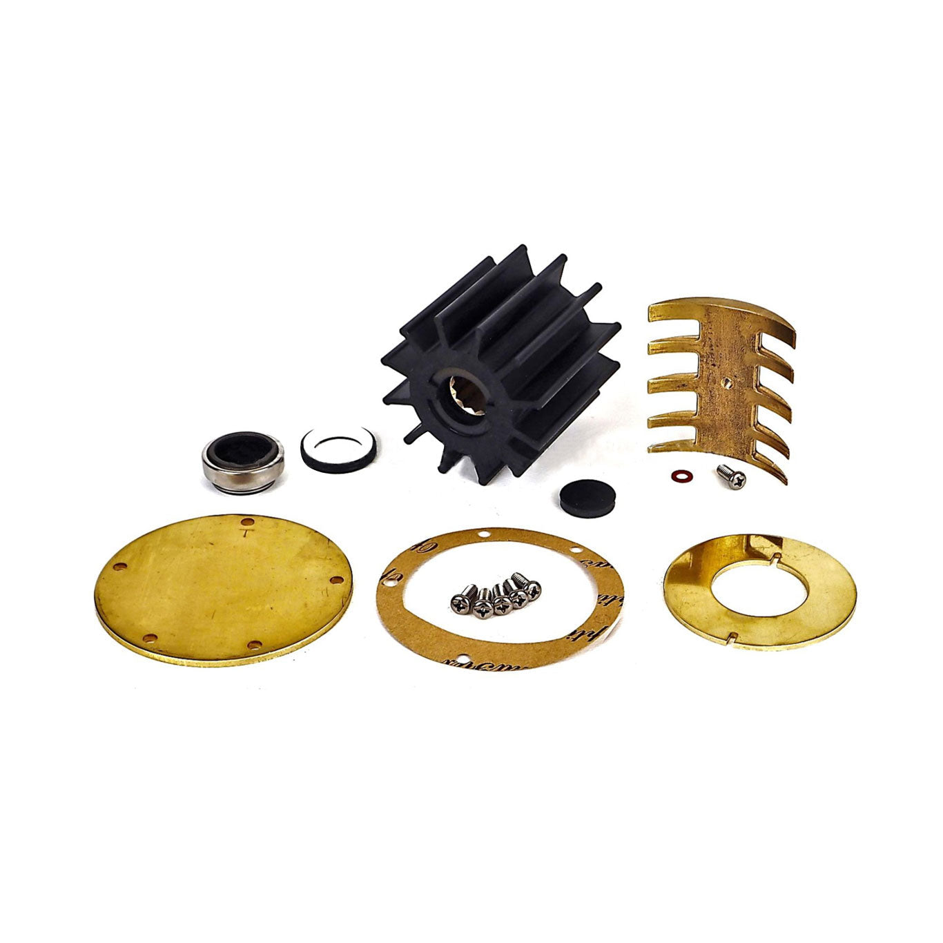 JMP Marine Detroit Diesel Engine Cooling Seawater Pump Minor Service Kit (For Pump JPR-G6200, Detroit Diesel 23507972, 23501769, 5106016, 5122599.