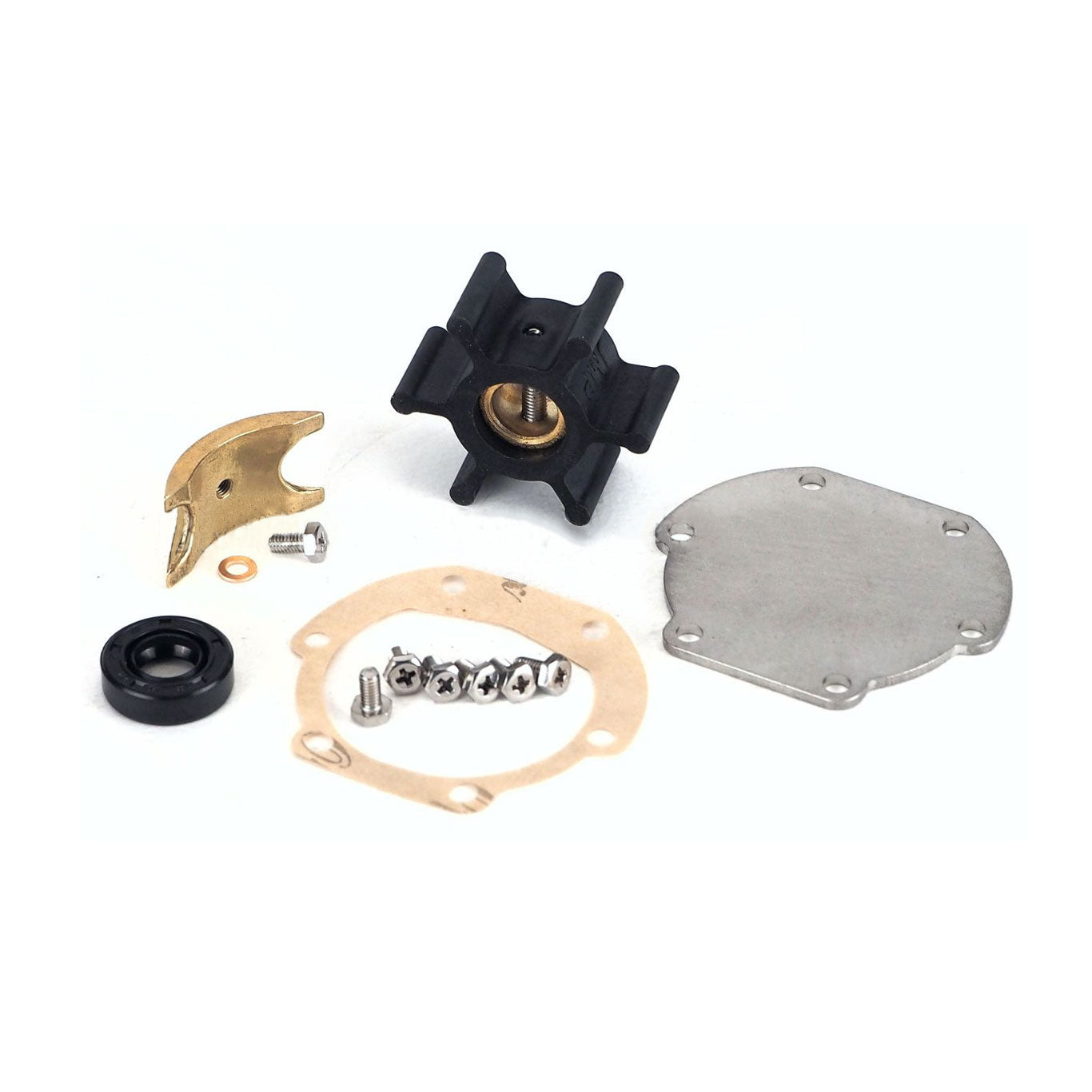 JMP Marine Minor Kit #JSM0073 can be used to service both JMP Marine & OEM / Genuine engine cooling raw water pumps. JMP Marine uses the highest quality grade of materials.
