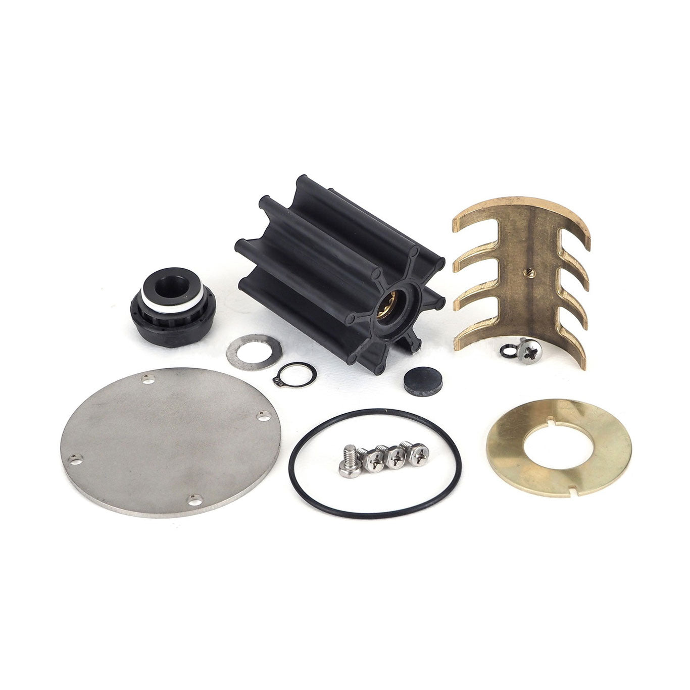 JMP Marine Volvo Penta Engine Cooling Seawater Pump Minor Service Kit (Services JPR-VP0090D, Volvo Penta 21380886, 3819485).