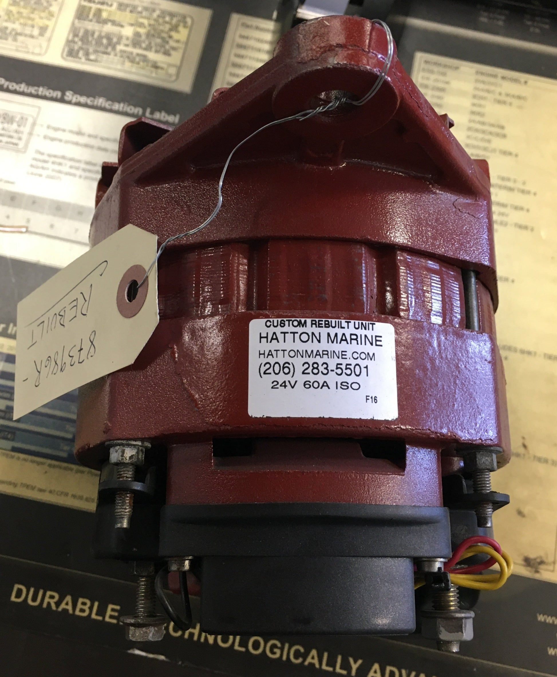 Volvo Alternator 873986