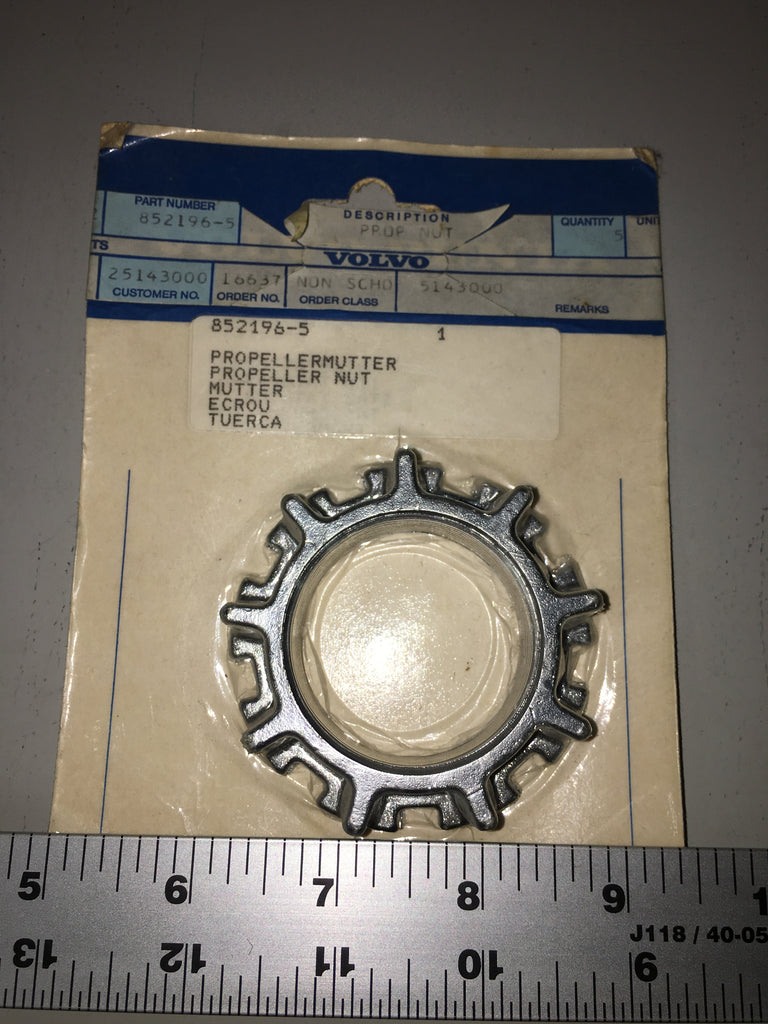 Volvo Penta Propeller Nut 852196