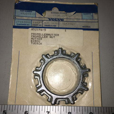 Volvo Penta Propeller Nut 852196