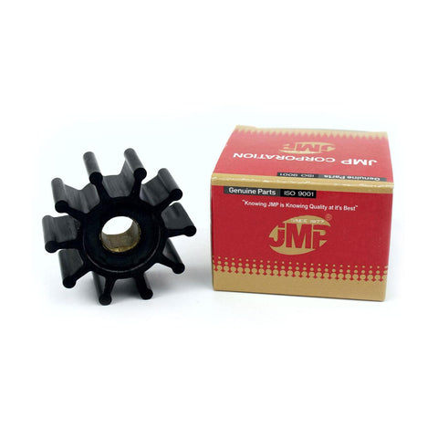 JMP Marine Flexible Impeller 7072-01. Dia 51mm, Width 22mm, Shaft Dia 12.7mm, 10 Blades, Single Flat Drive.