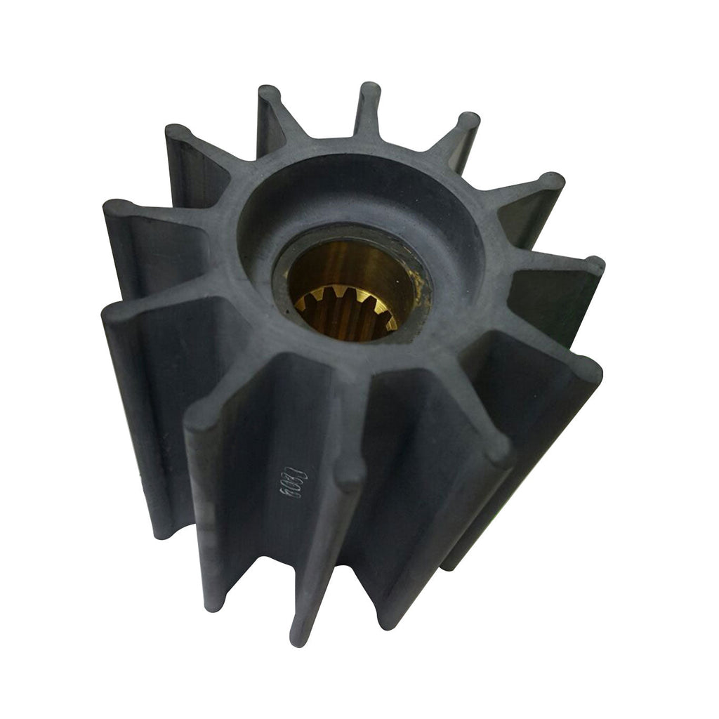 JMP Marine Flexible Impeller Kit #8350-01K. New Feature: Now manufactured with threads "3/4-UNF(16)" for easy removal with impeller puller.