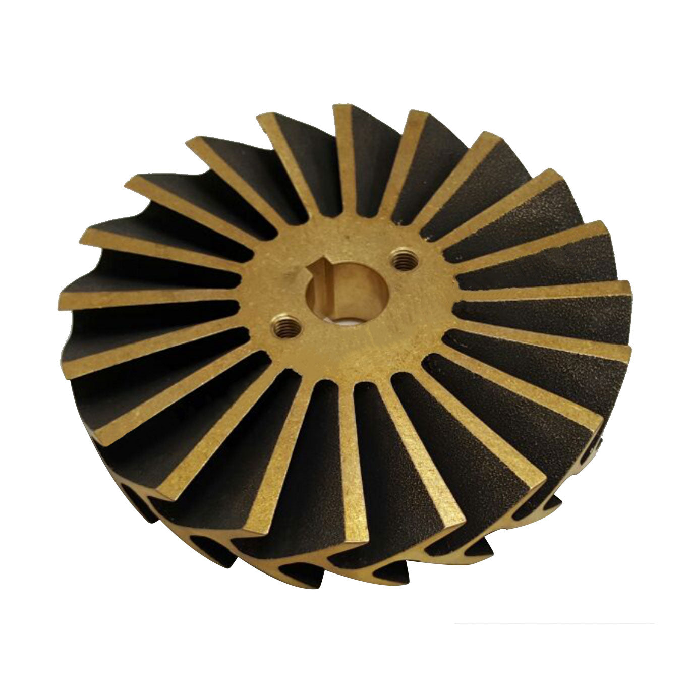 JMP Mairne Bronze Impeller #IMP002602. Replaces Caterpillar (CAT) Impeller 3N8214. For CAT engine cooling pump 3N7714. Used in JMP Pump JPR-CT3408.