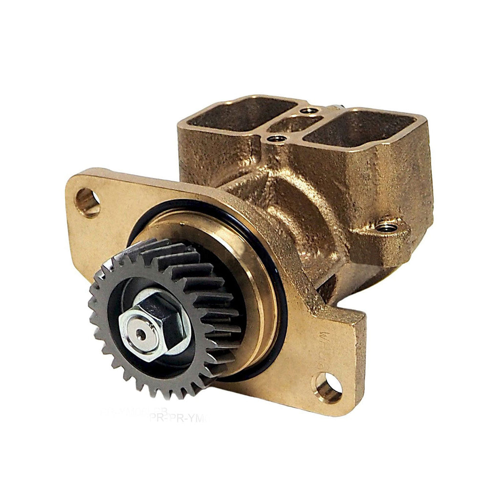 JMP Marine Yanmar Replacement Engine Cooling Raw Water / Seawater Pump #JPR-YM06LPB with Drive Gear and without Ports. Replaces Yanmar 119773-42652.