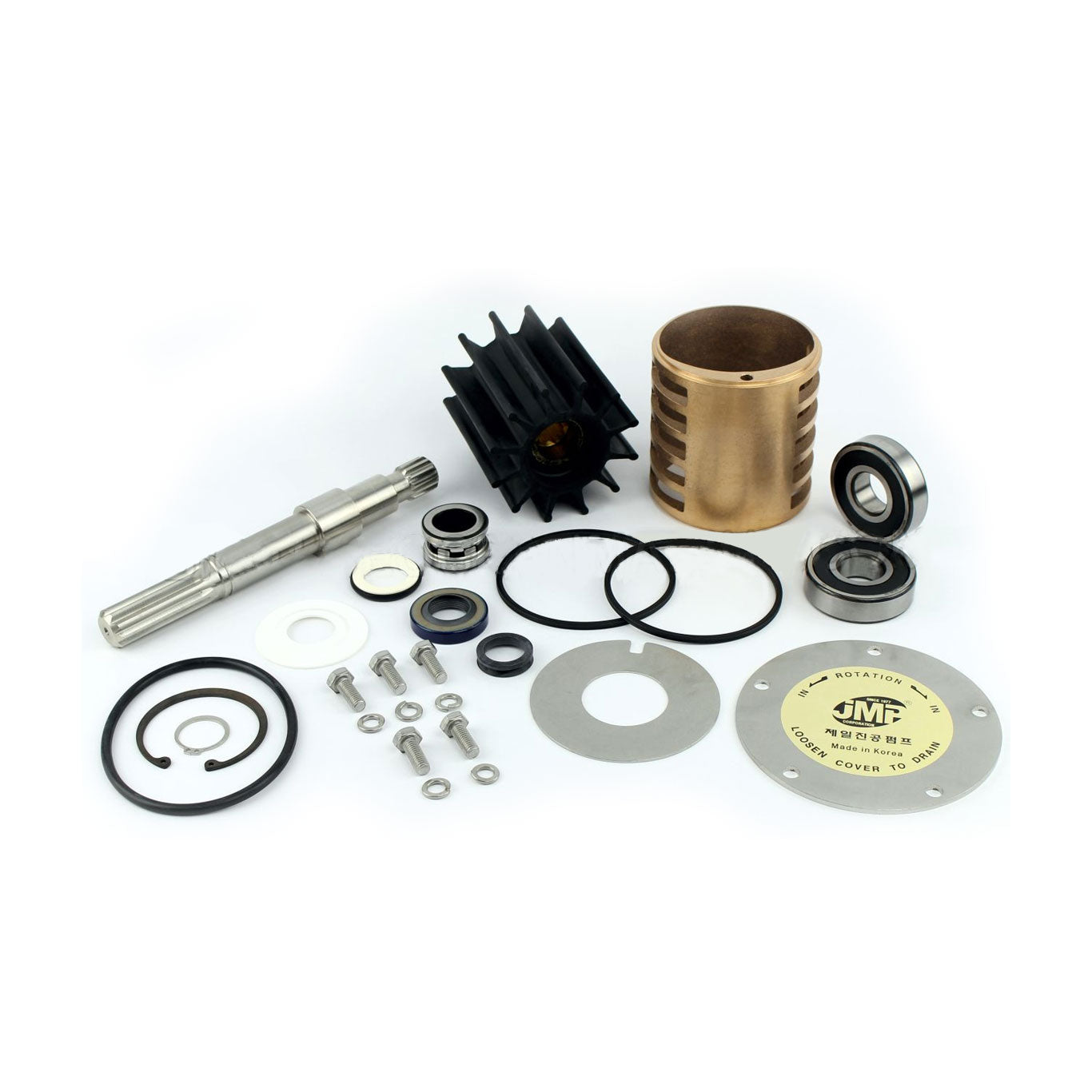 JMP Marine Cummins & John Deere Engine Cooling Seawater Pump Major Service Kit. Replaces kits 4930629, DZ108626, 25045 (Pumps JPR-C1100.