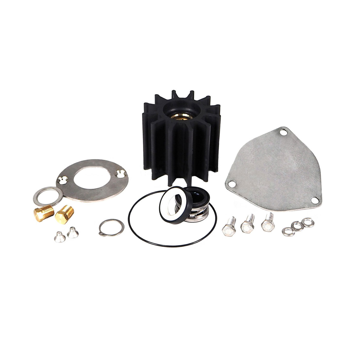 JMP Marine Cummins Engine Cooling Seawater Pump Minor Service Kit. Replaces Kits Cummins 3972367, Sherwood 24841 (Services JPR-C0700, JPR-C0830 and OEM).